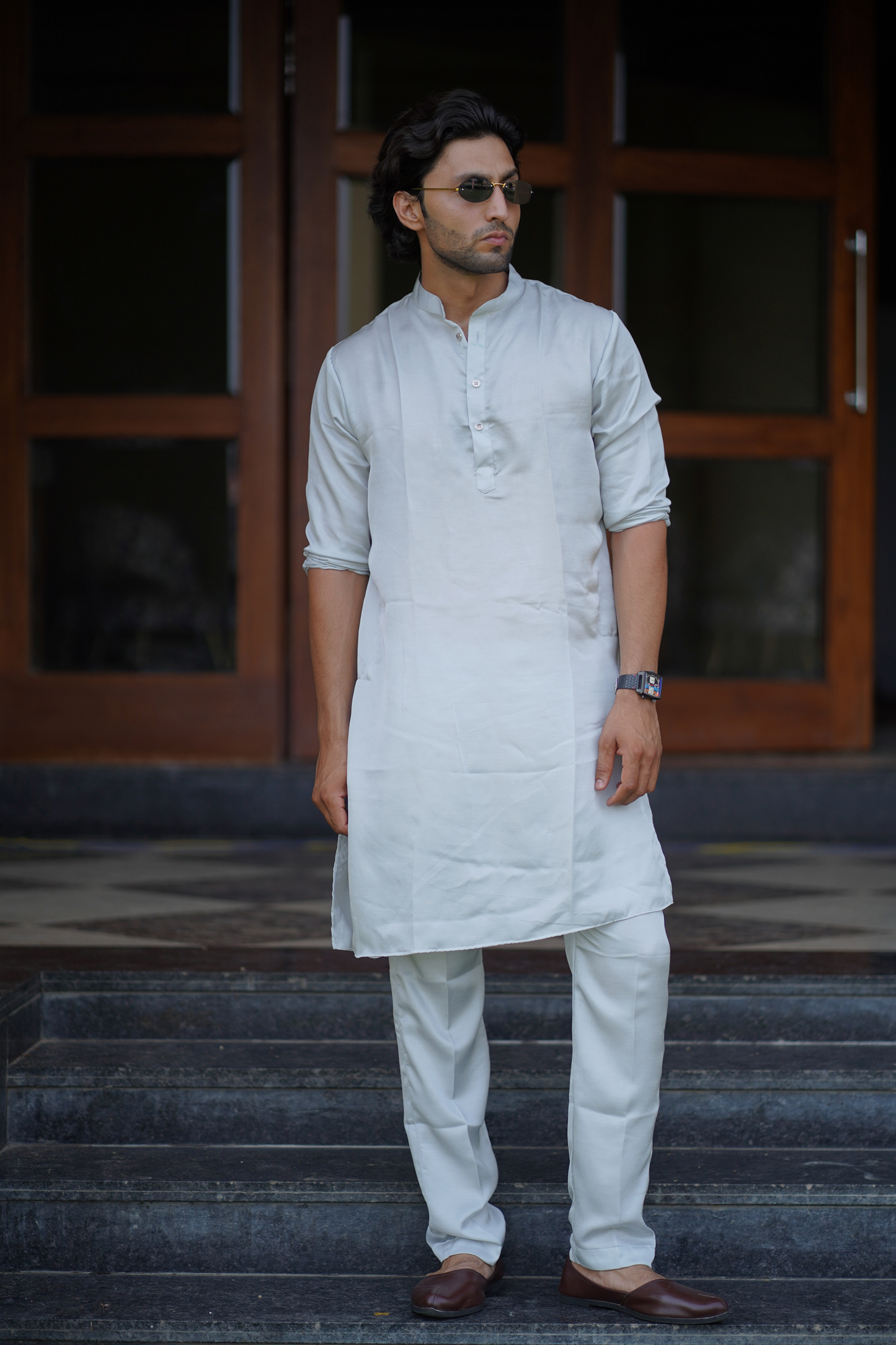 Canvas Grey Jacket Set