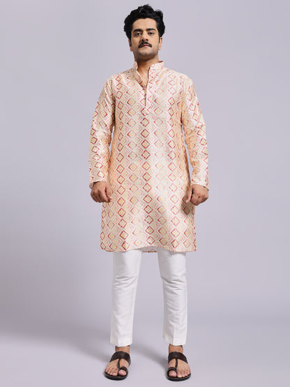 Geometric Print Kurta Only