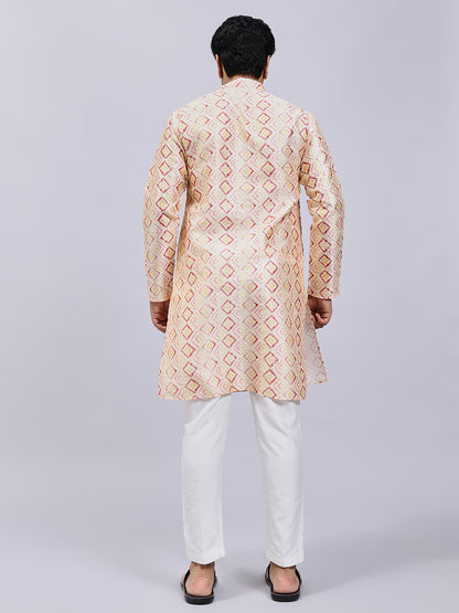 Geometric Print Kurta Only