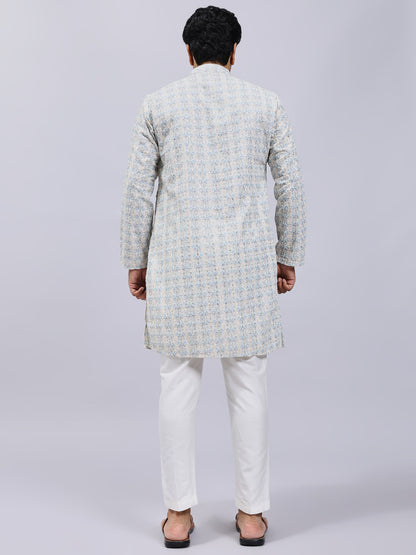 Elegant Embroidered Kurta Only