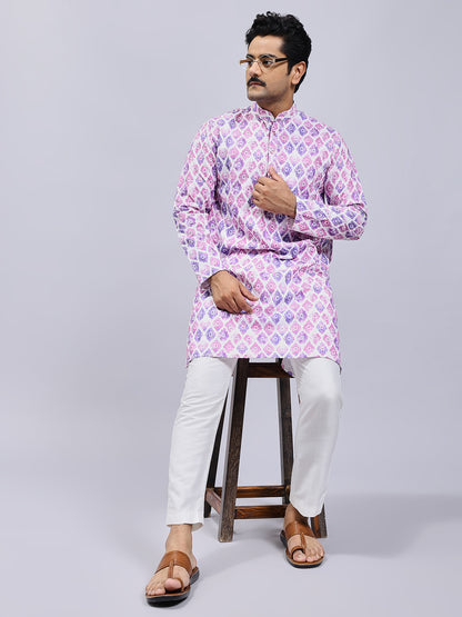 Vibrant Embroidered Kurta Only