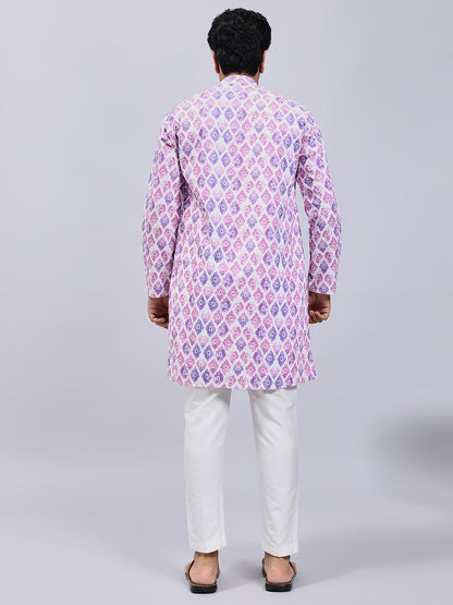 Vibrant Embroidered Kurta Only