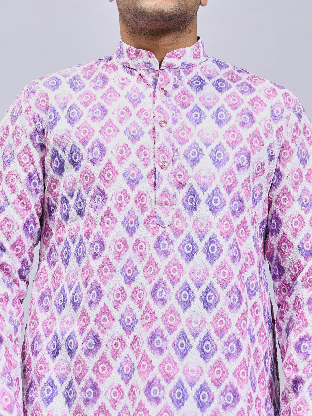 Vibrant Embroidered Kurta Only