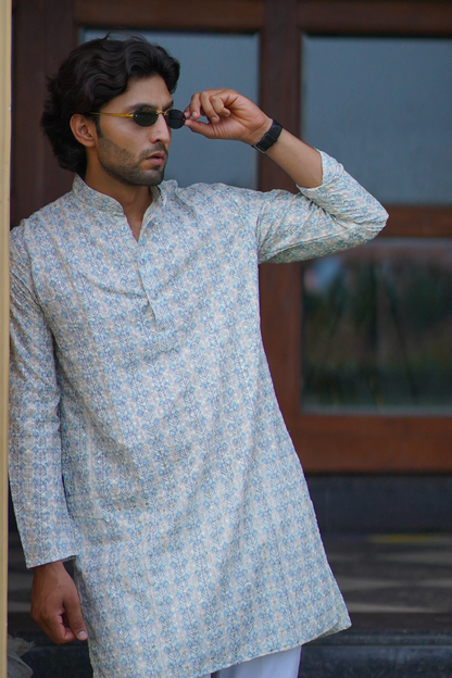 Elegant Embroidered Kurta Only