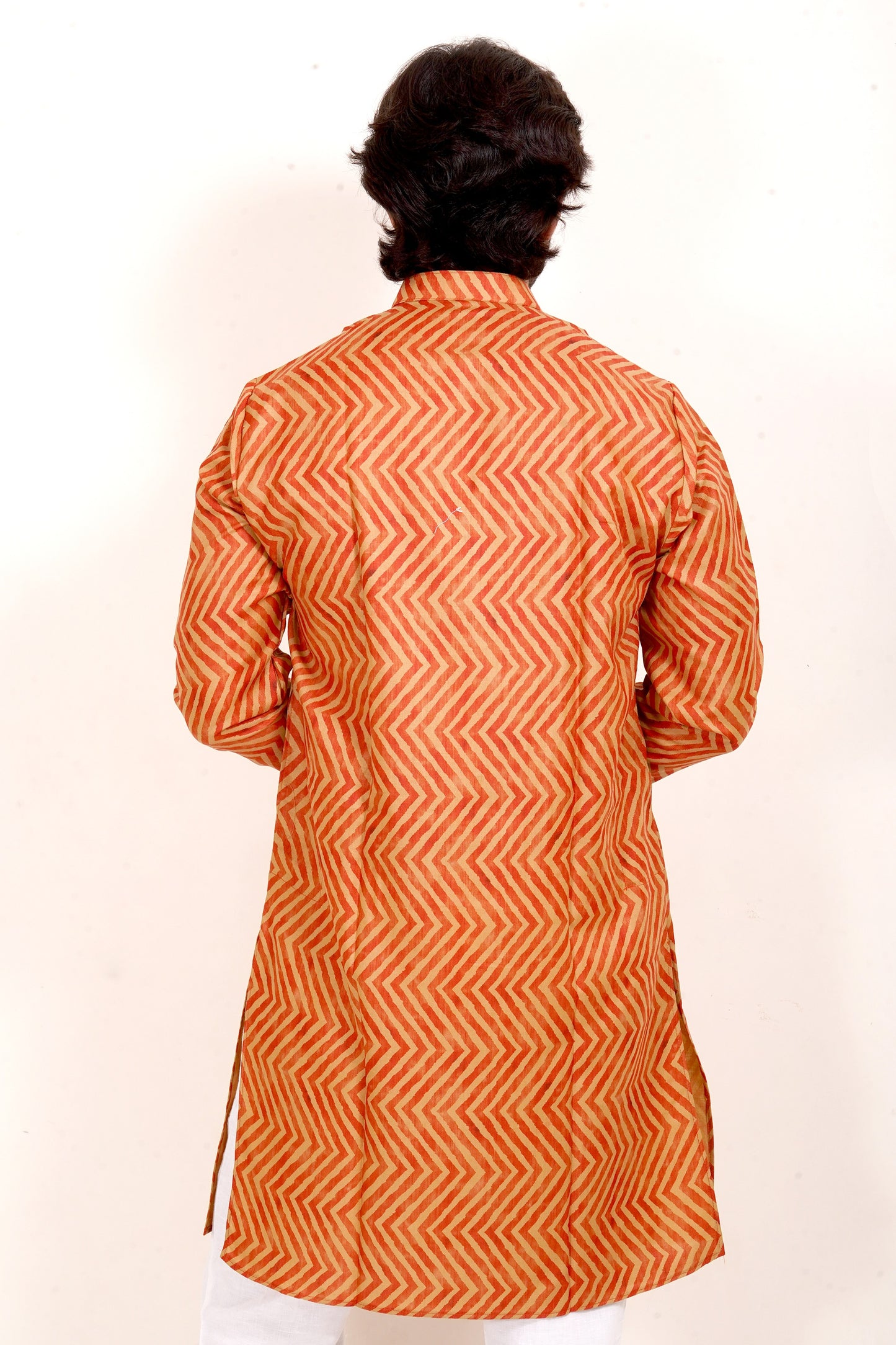 Traditional Leheriya Print Kurta Only