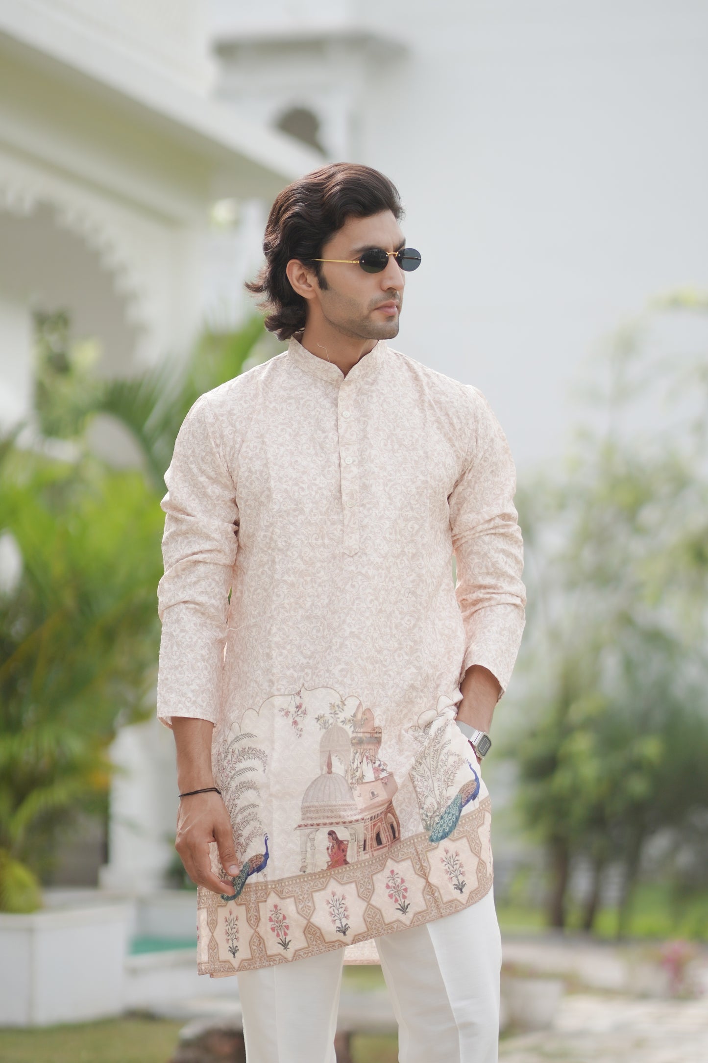 Embroidered Designer Kurta