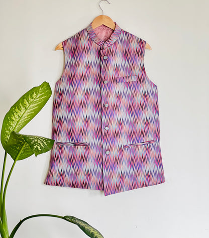 Zig-Zag Magenta Jacket