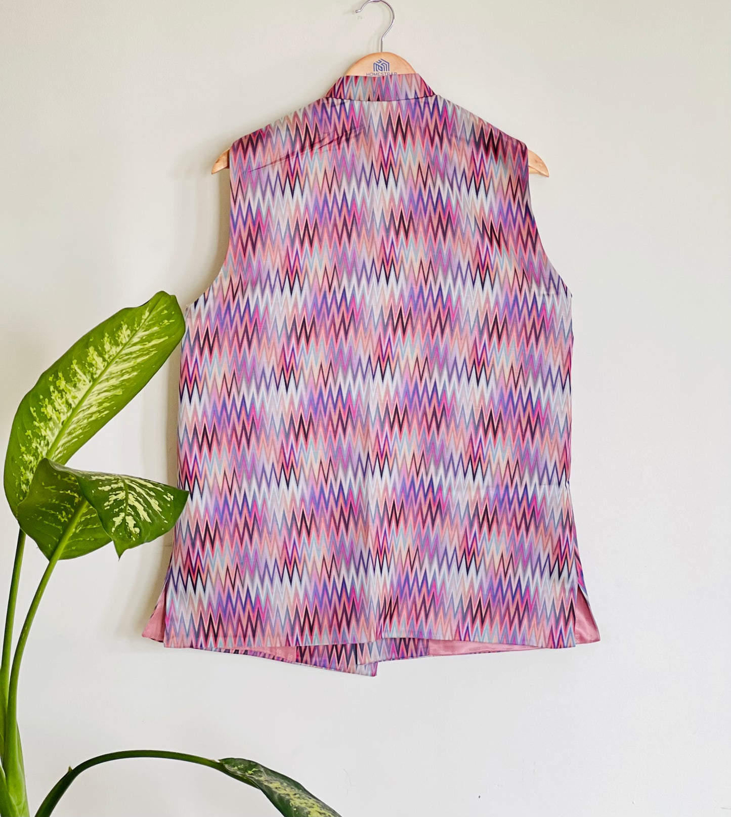 Zig-Zag Magenta Jacket