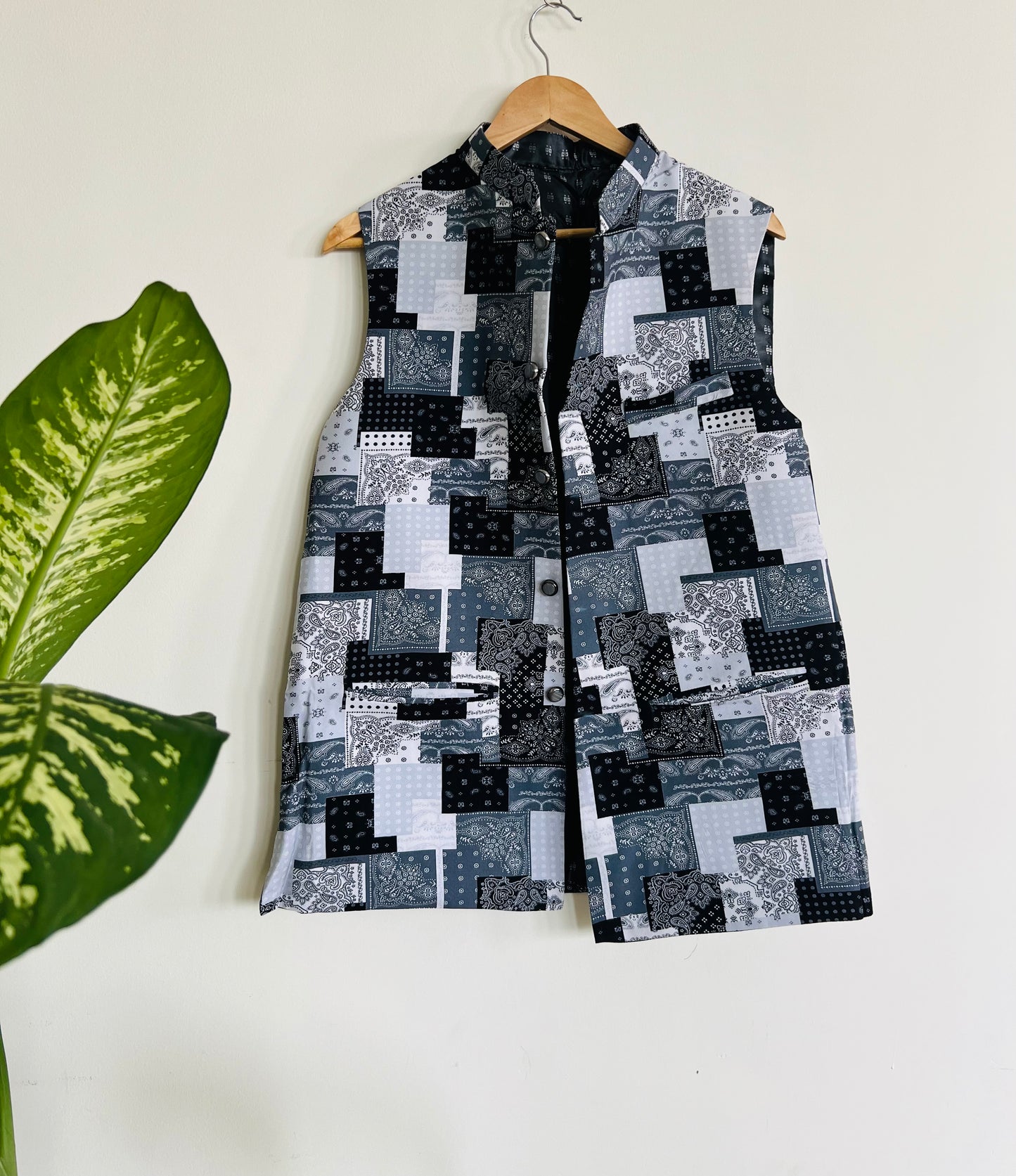 Modern Art Black Jacket