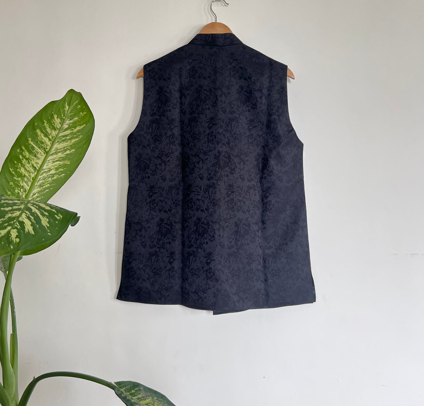 Timeless Black Jacquard Jacket